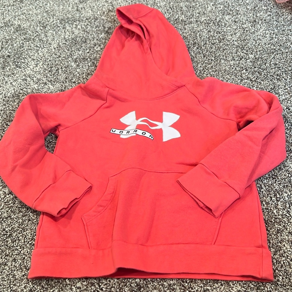 Under Armour Pink Sweatshirt- Size YSM